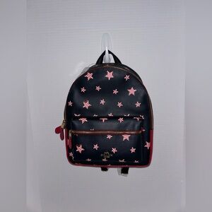 Coach Charlie Americana Stars Backpack